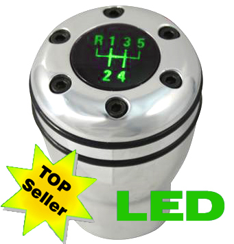 LED Schaltknauf, Schaltknauf, Schaltknauf mit LED, Schaltknauf LED, beleuchteter Schaltknauf, gear knob, LED gear knob, LED shift knob, shift knob, Alu Schaltknauf