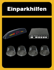 Einparkhile, reversing aid, reversing alarms, LED parking sensors, radio parking sensors, radio Rückfahrwarner, parking sensor