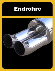 Endschalldämpfer, Endrohr, DTM Auspuff, DTM Endrohre, Sportendrohre, Sportauspuff, Edelstahl Endschalldämpfer, Tuning Auspuff